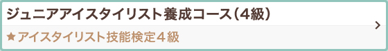 ジュニアアイスタイリスト養成コース（4級） アイスタイリスト技能検定4級